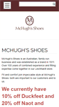 Mobile Screenshot of mchughsshoes.com